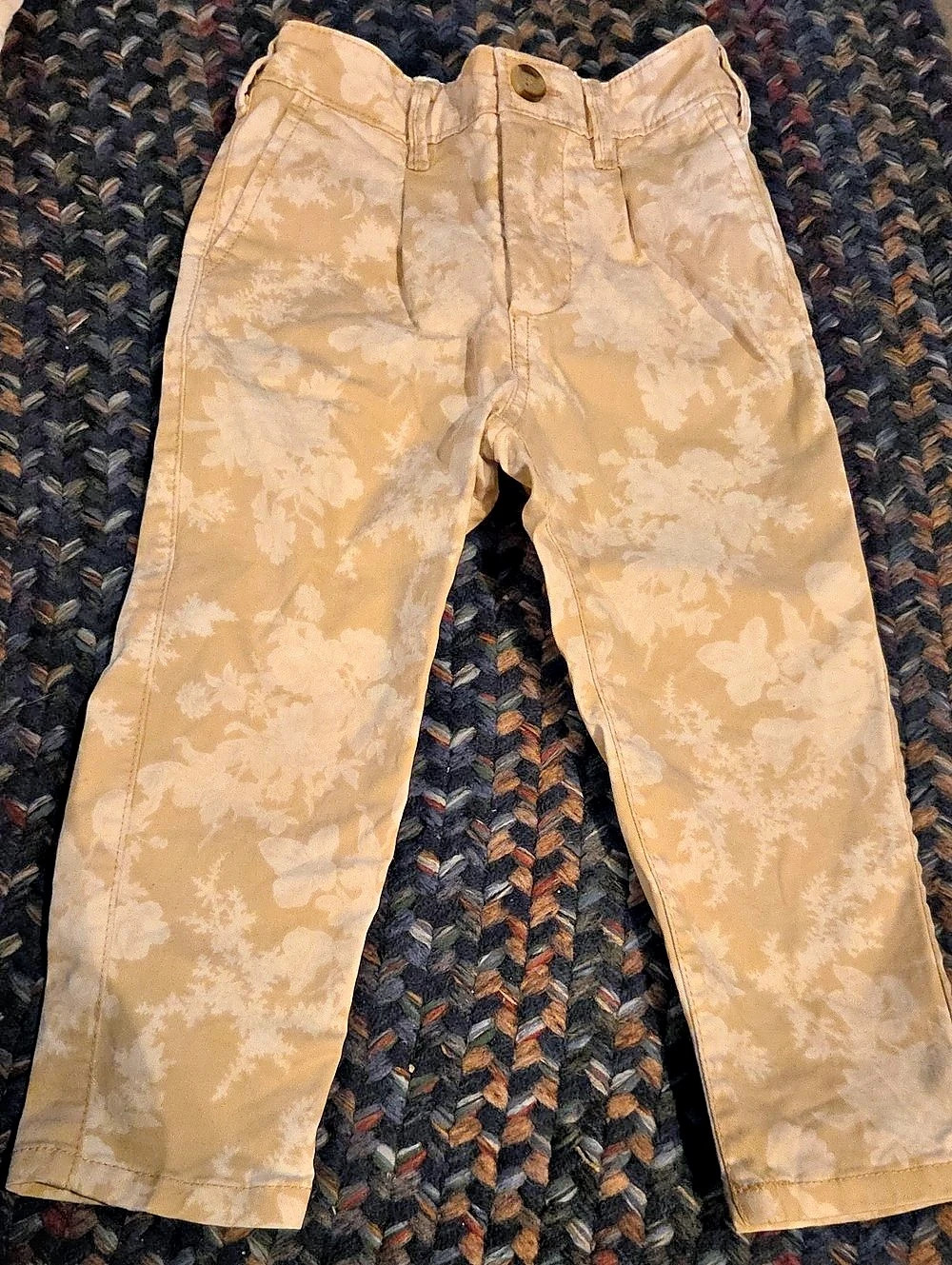 LoveShackFancy Floral Pants Girls 3T